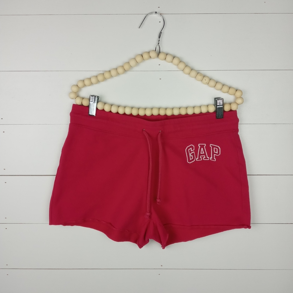 Gap Womens size S sweatpant bright pink shorts